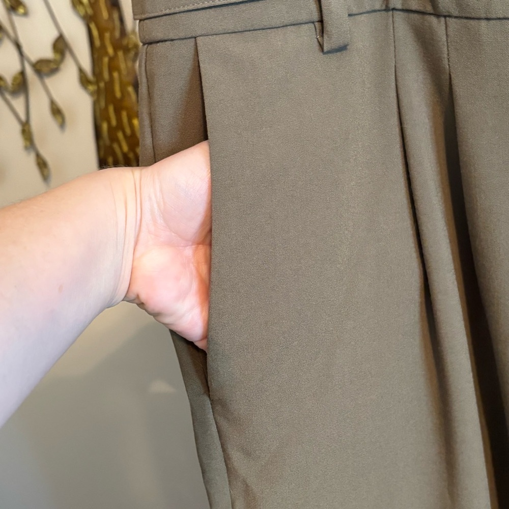 Calvin Klein Taupe Trousers - Picture 5 of 10
